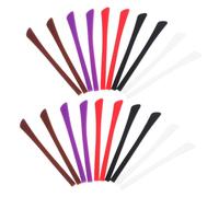 HAPINARY 10 Paia Di Impugnature Per Aste in Silicone Per Occhiali Manicotti Antiscivolo Punte Per Aste Per Occhiali Fermaocchiali