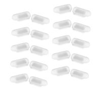 HAPINARY 10 Paia Naselli Per Occhiali Silicone Antiscivolo Protezioni Naselli Di Ricambio Leggeri Comodi