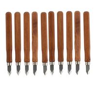 HAPINARY 10 Pcs Lavorazione Del Legno Marcatura Lavorazione Del Legno Calibri Xilografia Coltelli Strumenti Di Lavorazione Del Legno Xilografia Frese Strumenti Di Falegname Gancio Intaglio