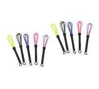 HAPINARY 10 Pezzi Agitatore per panna frusta miscelatore per frusta per il dei hair impastatrice frusta per colorare i strumento per tinture per