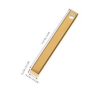 HAPINARY 10 Pezzi Ciondoli in Acciaio Inossidabile Rettangolari Pendenti Incisione per Collane e Portachiavi Design Minimalista e Resistente AI Graffi