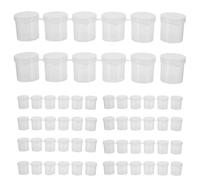 HAPINARY 10 Pezzi di Vernice per Scatola Vuota Forniture per Pittura Ad Acquerello Scatole di Stoccaggio per Pittura Contenitore per Vernice Piccoli Contenitori