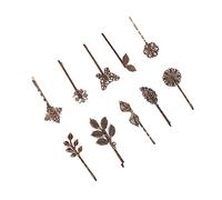 HAPINARY 10 Pezzi Fermagli Per Chioma Vintage Foglia Fiore Forcina Forcine Barrette Accessori Per Chioma