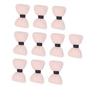 HAPINARY 10 Pezzi Fiocco Decorativo Accessori Per Copricapo Materiale Fai Da Te Ornamenti Fiocco Maglia Per Abbigliamento Borse Calzature