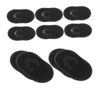 HAPINARY 10 Pezzi Pettini da Tasca in Silicone per Stimolazione Capelluto Uomo Palmare Compatti per Shampoo e Rimozione Forfora Profonda e Radici Capelli per Viaggi 10 pezzi