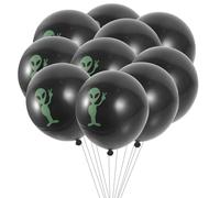 HAPINARY 100 Palloncini in Lattice Verde a Tema Alieno, Decorazioni per Feste di Compleanno, Palloncini Gonfiabili per Bomboniere e Scenografie Fotografiche