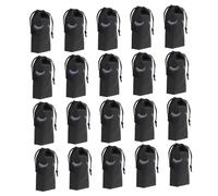 HAPINARY 100 pezzi Borsa Cosmetici con Coulisse in EVA Nero Sacchetto Trucchetto da Viaggio Resistente e Multifunzionale per Organizer Make-up e Accessori Personali Colore Colore Casuale