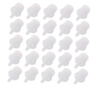 HAPINARY 100 pezzi Tappi Ricambio Colla per Extension Ciglia Ugelli per Bottiglie Colla Estensione Ciglia per Uso Professionale e Centri Bellezza