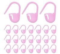 HAPINARY 1000 Pezzi di segnapunti per Uncinetto | Anello segnapunti per Uncinetto per Lavorare a Maglia | Anello per per Etichetta per Abbigliamento, Progetto Fai da Te, Viola