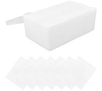 HAPINARY 1000pezzi Tamponi Cotone Viso Morbidi Per Struccarsi e Rimozione Trucco Pulizia Viso Delicata Senza Odore Materiale Cellulosa Leggero e Usa e Getta