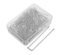 HAPINARY 100pezzi Spilli Da Cucito Forma Di u Doppio Blocco Multiuso Per Quilting Decorazioni Casa e Creazioni Artigianali Fermagli Per Tessuti e Lavori Te