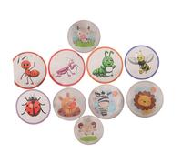 HAPINARY 10fogli Adesivi Addestramento Vasino Adesivi Cambio Colore Vasino Ragazzo Ragazza Ragazza Ragazzi Bambine Animale Urina Sicuri Facili Usare