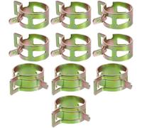 HAPINARY 10pezzi Fascette Stringitubo Per Tubi Olio Auto Fascette Stringitubo Per Tubi Carburante Elementi Di Fissaggio Fascetta Per Olio Accessori Auto