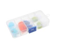 HAPINARY 10pezzi Palline Soffici per Unghie Rimovibili in Decorazioni Creative e Attraenti per Manicure Domestica o Estetica Facile da Usare