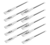 HAPINARY 10pezzi Pennarelli Per Segnare Sopracciglia Impermeabili Punta Fine Doppia Estremità Per Tatuaggi Trucco Permanente e Contorno Labbra