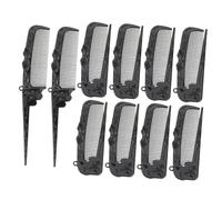 HAPINARY 10pezzi Pettini Coda Pieghevole Per Separazione Dei Capelli Pettini Tascabili Per Styling Dei Capelli Da Viaggio Per Cotonare