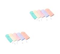 HAPINARY 10pezzi Sacchetti Per Sapone Rete Colorata Sacchetti Esfolianti Per Doccia e Bagno Facilità Uso e Asciugatura Veloce Per Della e Viaggi