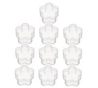 HAPINARY 10pezzi Scatola Trasparente Per Riporre Nail Art e Piccoli Oggetti Organizer Duraturo e Resistente All Usura
