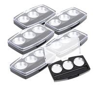 HAPINARY 10pezzi Scatole Vuote Per Ombretti Ricaricabili Contenitori Trasparenti Per Cosmetici Organizer Per Ombretti e
