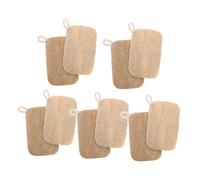 HAPINARY 10pezzi Spugna Naturale in Luffa Per Cucina Spugne Da Cucina Per Lavare Piatti Paglietta Per Piatti in Luffa Per Lavare i Spugna Da in Spugne Di Riutilizzabili