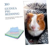 HAPINARY 12 Coperte per Animali in Fibra Assorbenti e Traspiranti Lettiera e Portatile per Conigli Porcellini Dindia e Criceti Copertine Lavabili Gabbie