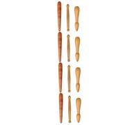 HAPINARY 12 Pezzi, Asta Per Massaggio, Strumento Per Massaggio Plantare, Barra Per Raschiare I Piedi, Fornitura Per Massaggio, Massaggiatore Portatile Per Punti Di Agopuntura,