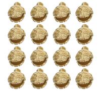 HAPINARY 12 Pezzi Campane di Ottone Piccole 8Mm Foro per Fai da Te Campanellini Artigianali Ciondoli per Gioielli Decorazioni da Appendere per Porte e Portachiavi Stile Cinese Antico