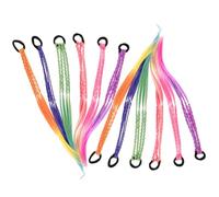 HAPINARY 12 Pezzi Corda per capelli Dreadlock Estensioni dei capelli per ragazze per trecce fibra chimica