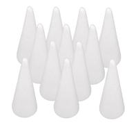 HAPINARY 12 Pezzi di Cono di Cono in Schiuma Coni in Schiuma per Artigianato Natalizia