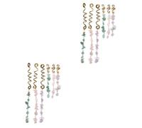 HAPINARY 12 Pezzi Di Corda Per, Copricapo, Accessori Per Dreadlock, Gioielli Per Da Donna, Perline Per Dread Lock, Gioielli Per Lo Styling Esagerati, Fermagli Per Fai Da Te, Gioielli Per