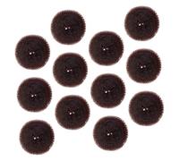 HAPINARY 12 Pezzi Donut Hair Bun Maker Elastic e Confortevole Adatto Tutti i Tipi Facile Usare per Chignon in Viaggio e Ufficio