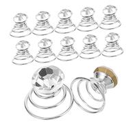 HAPINARY 12 Pezzi Fermagli Per Chioma Decorati Strass Ornamenti Per Copricapo Clip Per Chioma