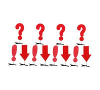 HAPINARY 12 Pezzi Fermagli Per Chioma Forma Simbolo Marchio Fermagli Per Chioma Ragazze Forcina Festa Copricapo