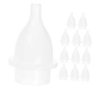 HAPINARY 12 Pezzi Punte in Silicone Per Aspiratore Nasale Ragazzo Ragazza Ragazzo Ragazza Dispositivo Manuale Pulizia Nasale Naso Piccoli