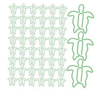 HAPINARY 120 Pezzi Clip per Carta Metallo Fermagli Resistenti per Organizzazione Documenti Segnalibri Creativi per Ufficio Scuola e Casa Decorativo