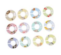 HAPINARY 12pezzi Divisori Per Organizer Per Design Cartoon Facili Per Boy Per e La Classificazione Dei Per