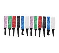 HAPINARY 12pezzi Fasce Per Glitterate Con Paillettes Elastico Accessori Colorati Per Donne e Ragazze Per Feste e Occasioni Speciali Colori Misti