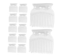 HAPINARY 12pezzi Fermagli Per Caldi Pz Fermagli Per Riscaldati Per Termici Morsetti Per Strumento Per Styling Dei Per Suddivisione Dei Protezione Termica