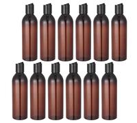 HAPINARY 12pezzi Flaconi Doccia Contenitori per Liquidi da Viaggio Contenitori per Cosmetici Ricaricabili con Tappi Disco per Shampoo e Lozioni Durante i Viaggi