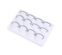 HAPINARY 12pezzi Protezione Per Prese Elettriche Per Ragazzo Ragazza Ragazza Di Coperture Protettive Per Prese Realizzate in Materiale Plastico Ecologico e Durevole Impediscono Ingresso Di