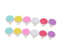 HAPINARY 12pezzi Tampone Per Unghie Tampone Per Levigatura Unghie Ragazzo Ragazza Ragazza Ricambio Parte Levigatrice Elettrica Fornitura Testina Levigatrice Per Ragazzo Ricambio