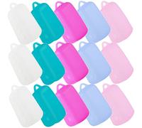 HAPINARY 15 Pezzi Cappuccio Protettivo in Silicone Per Testina Spazzolino Da Denti Coprispazzolino Da Viaggio Facile Da Pulire E Riutilizzare