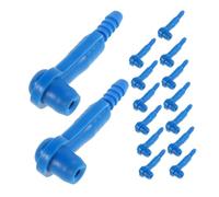 HAPINARY 15 Pezzi Kit Connettori Spurgo Freni per Auto e Camion Strumento Sostituzione Liquido Freni Semplice da Usare Adattatori per Cambio Fluido Frenante