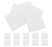 HAPINARY 15 Pezzi Tappetino Antiaderente per Ceramica Bianco, Resistente al | Cotone Refrattario, per Cottura in Forno e Laboratori, Facile da Pulire