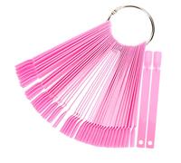 HAPINARY 150 Pezzi Bastoncini Espositivi Per Unghie Con Anello Per Campioni Di Smalto Esercitazioni Nail Art