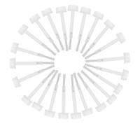 HAPINARY 150 Pezzi Pennelli Ricambio Smalto per Unghie Mini Usa e Getta Setole Morbide per Manicure Artistica e Applicazione Precisa Gel Polish Brush Replacement Kit