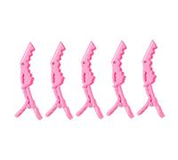 HAPINARY 15pezzi Clip Per Capelli Parrucchieri Rosa Morsetti Alligatore Leggeri e Resistenti Per Fissaggio Capelli Spessi e Sottili Per Saloni e Uso Domestico Senza Danni Né Pieghe