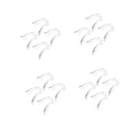 HAPINARY 16 Pezzi Naselli Per Occhiali Ponte Nasale In Naselli Per Occhiali In Silicone Morbido Supporto Per Naso Per Occhiali Naselli Per Occhiali Ponte Di Ricambio Naselli Per Occhiali