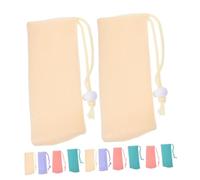 HAPINARY 16 Pezzi Sacchetti Per Sapone Shampoo Sacchetto Per Saponetta in Rete Sacchetti Per Sapone Portatile Per Bagno E Doccia