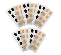 HAPINARY 160paia Cuscinetti Nasali Per Occhiali Antiscivolo Naselli Autoaderenti Per Comfort e Stabilità Compatibili Con Tutti Modelli Di Montature Colore